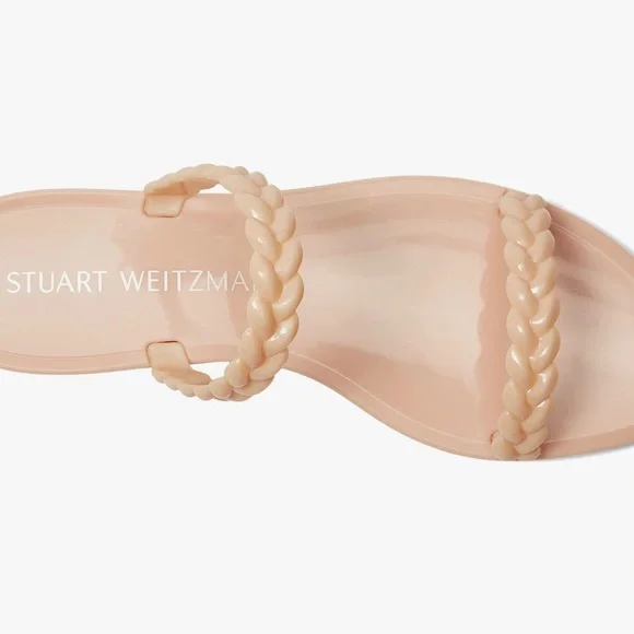 Stuart Weitzman Women's Braida Sawyer Jelly Sandals - Picture 2 of 8